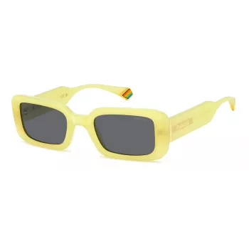 Polaroid PLD6208SX40G Women's Polarized Sunglasses - Havana Frame, Brown Lens