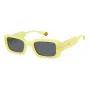 Polaroid PLD6208SX40G Women's Polarized Sunglasses - Havana Frame, Brown Lens