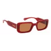 POLAROID PLD6208SXC9AF Women's Polarized Sunglasses - Black Frame Grey Lens 52mm