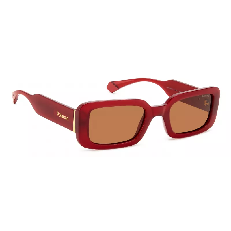 POLAROID PLD6208SXC9AF Women's Polarized Sunglasses - Black Frame Grey Lens 52mm