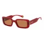 POLAROID PLD6208SXC9AF Women's Polarized Sunglasses - Black Frame Grey Lens 52mm