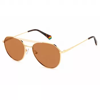 Polaroid PLD6211/S Unisex Sunglasses Havana Frame Green Polarized Lens 57mm