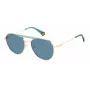 Polaroid PLD6211SXPEF Unisex Sunglasses - Brown Havana Frame, Brown Polarized Lens, 57mm