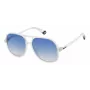 POLAROID PLD6217S2M4 Unisex Rectangular Sunglasses - Black Frame Grey Lens 57mm