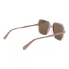 Polaroid PLD6219/S Women's Rectangular Sunglasses, Havana/Brown, 56 mm