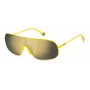 Polaroid PLD6222S40G Unisex Sunglasses - Havana Brown Tortoise Frame, Brown Polarized Lenses, Square Shape