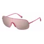 POLAROID PLD6222SMU1 Unisex Sunglasses - Polarized Square Frame Black/Grey