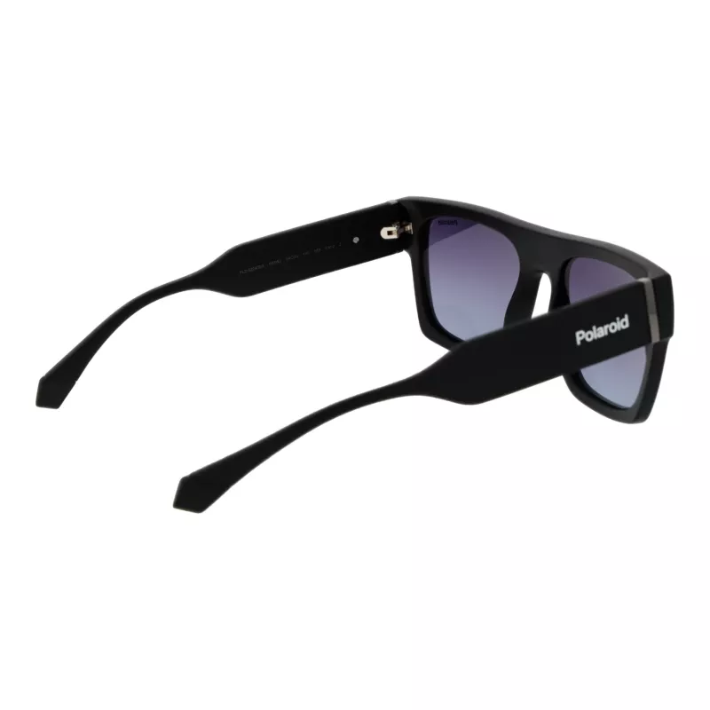 POLAROID PLD6224SX5400 Unisex Sunglasses Havana Square Frame Grey Polarized Lens 54/20/140 mm