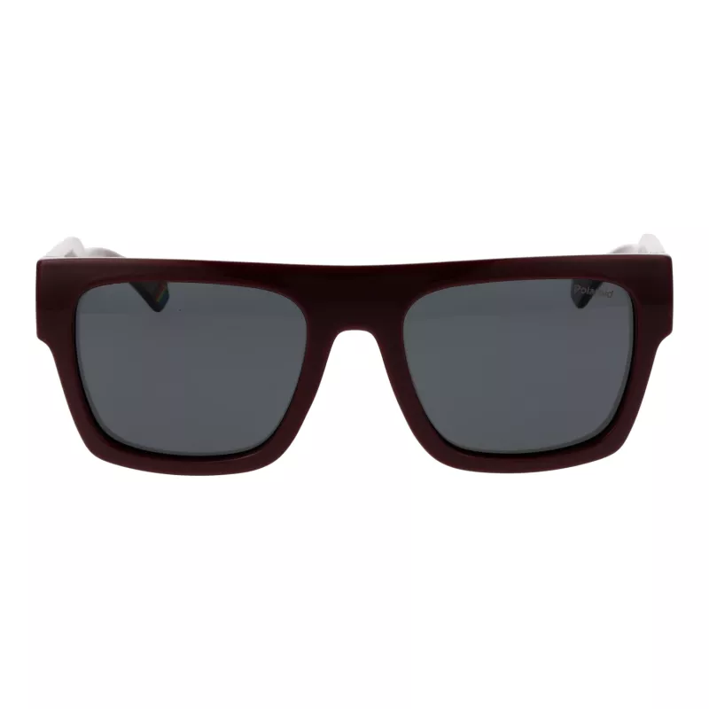 Polaroid PLD6224SX54LH Unisex Sunglasses - Black Frame Grey Lens 54mm
