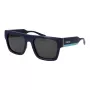 Polaroid PLD6224SX54PJ Unisex Sunglasses - Black Frame Grey Polarized Lens 54mm