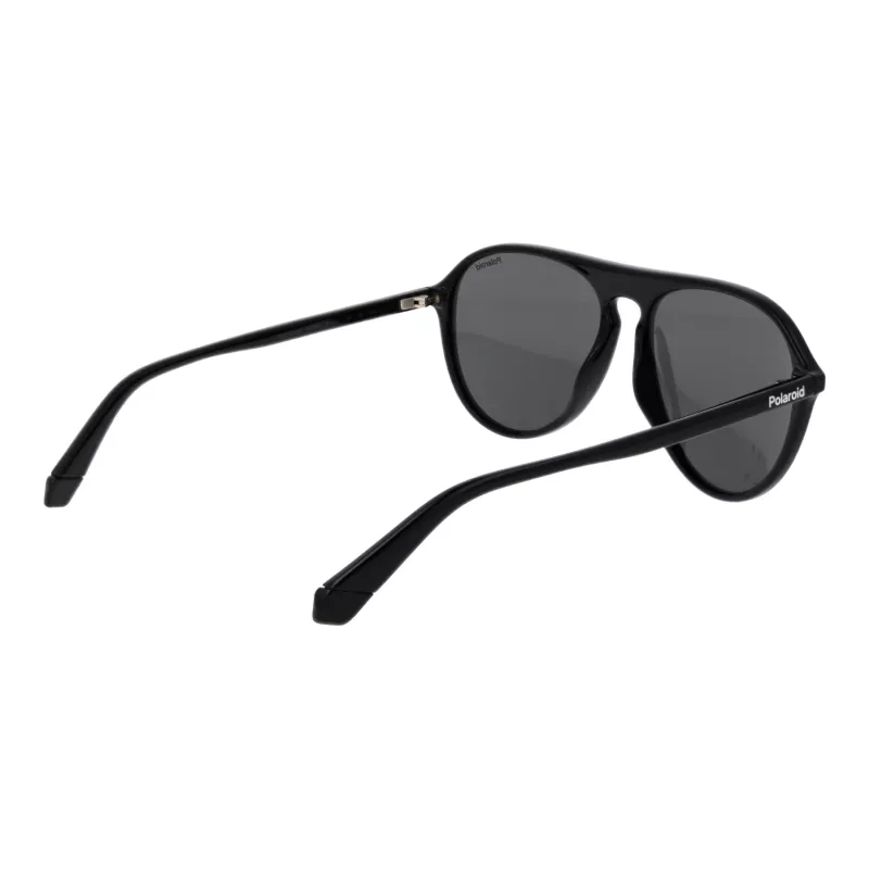 POLAROID PLD6225S57807 Men's Rectangular Polarized Sunglasses, 52/15/140 mm