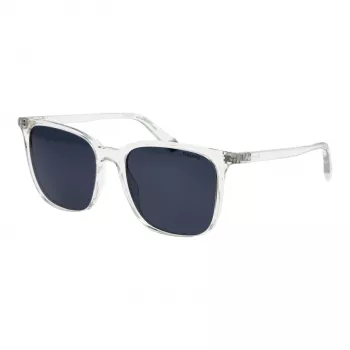 Polaroid PLD6226S54900 Women's Rectangular Sunglasses - Black/Grey