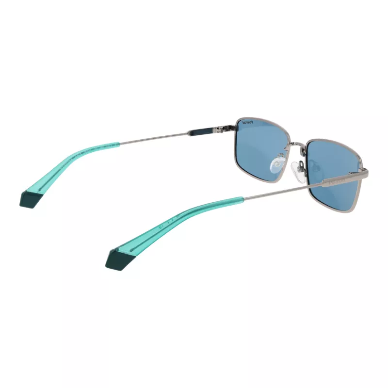 Polaroid PLD6227SX566L Unisex Sunglasses Havana Square Frame Green Polarized Lens 56mm