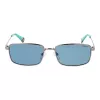 Polaroid PLD6227SX566L Unisex Sunglasses Havana Square Frame Green Polarized Lens 56mm