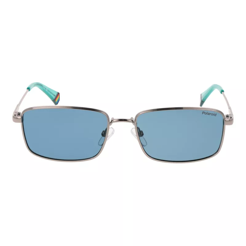 Polaroid PLD6227SX566L Unisex Sunglasses Havana Square Frame Green Polarized Lens 56mm