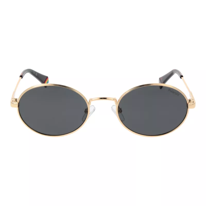 Polaroid PLD6228SX5300 Unisex Sunglasses - Black Frame Grey Lens 53mm