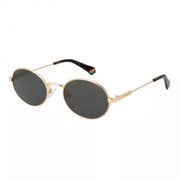 Polaroid PLD6228SX5300 Unisex Sunglasses - Black Frame Grey Lens 53mm
