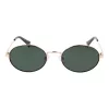POLAROID PLD6228SX532M Unisex Rectangular Sunglasses - Brown Havana Frame, Brown Polarized Lens, 53mm