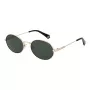 POLAROID PLD6228SX532M Unisex Rectangular Sunglasses - Brown Havana Frame, Brown Polarized Lens, 53mm