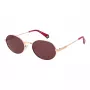 Polaroid PLD6228SX53LT Unisex Rectangular Sunglasses - Havana Frame, Brown Polarized Lens - 53mm