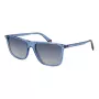 Polaroid PLD6232S55PJP Men's Rectangular Sunglasses - Black Frame Grey Polarized Lens 55/17/140 mm