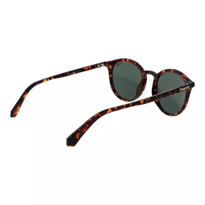 POLAROID PLD6233S51086 Unisex Sunglasses Havana Brown Square 51mm