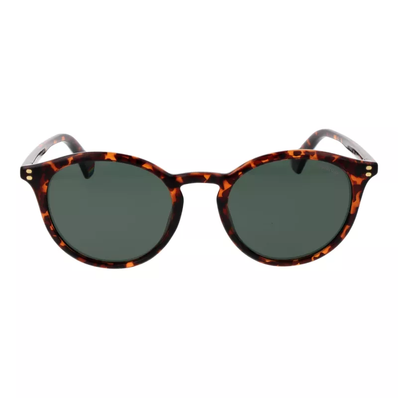 POLAROID PLD6233S51086 Unisex Sunglasses Havana Brown Square 51mm
