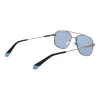 Polaroid PLD6235SX56V8 Men's Polarized Sunglasses Square Grey Frame Grey Lens 56mm