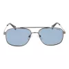 Polaroid PLD6235SX56V8 Men's Polarized Sunglasses Square Grey Frame Grey Lens 56mm