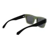 Polaroid PLD6238SX511E Men's Rectangular Matte Black Sunglasses with Polarized Grey TAC Lenses UV400