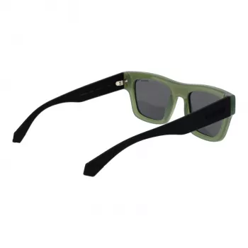 Polaroid PLD6238SX511E Men's Rectangular Matte Black Sunglasses with Polarized Grey TAC Lenses UV400