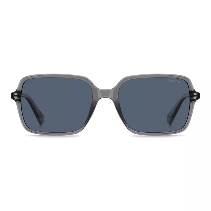 Polaroid PLD6247SKB7 Men's Rectangular Polarized Sunglasses - Havana/Brown
