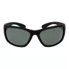 Polaroid PLD7005S63YYV Unisex Rectangular Sunglasses - Black Frame Grey Lens 63mm