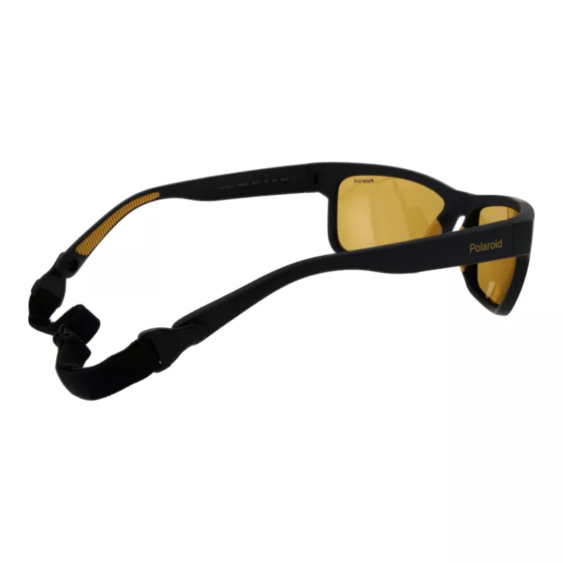 Polaroid PLD7031S59PGC Men's Sport Sunglasses - Black Frame Grey Polarized Lens 59mm