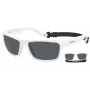 Polaroid PLD7031S6HT Men's Sunglasses Havana Square Frame Green Polarized Lenses