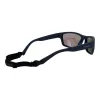 Polaroid PLD7037S60PJP Unisex Rectangular Sunglasses - Black Frame Grey Lens 60mm