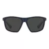 POLAROID PLD7040SFLL Men's Sunglasses - Black Frame, Grey Polarized Lens, 59mm