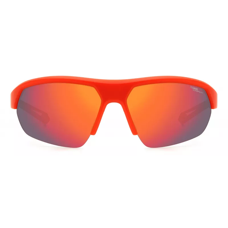 POLAROID PLD7048S0Z3G6 Unisex Pilot Sunglasses - Havana/Green, 65/17/130 mm