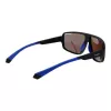 Polaroid PLD7054S610VK Men's Rectangular Polarized Sunglasses - Black Frame Grey Lens 61mm