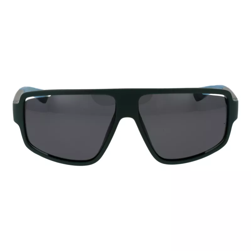 Polaroid PLD7054S61DLD Men's Rectangular Sunglasses - Black Frame Grey Lens