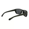 POLAROID PLD7057S60DLD Men's Rectangular Sunglasses - Dark Grey Frame, Grey Polarized Lens