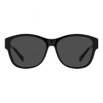 Polaroid PLD9019S08A Unisex Sunglasses - Black Frame, Grey Polarized Lens