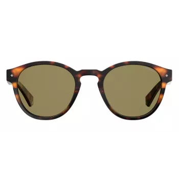 POLAROID Unisex PLD6042S086SP Sunglasses Havana Brown 49/22/145 mm