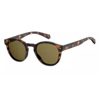 POLAROID Unisex PLD6042S086SP Sunglasses Havana Brown 49/22/145 mm