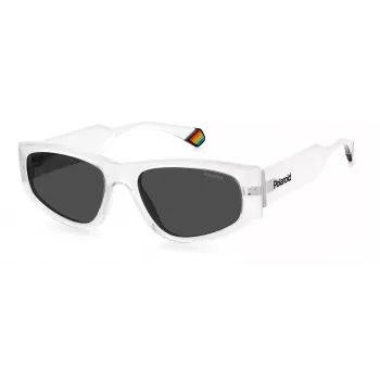 POLAROID Unisex PLD6169S900M9 Sunglasses - Havana Propionate Frame, Brown Polarized Lenses, 55mm