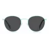 POLAROID Unisex PLD6171SMVUM9 Sunglasses - Havana Square Frame, Polarized Grey Lenses 51/20/140 mm