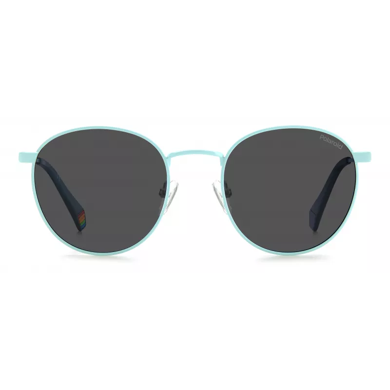 POLAROID Unisex PLD6171SMVUM9 Sunglasses - Havana Square Frame, Polarized Grey Lenses 51/20/140 mm