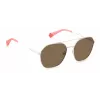 POLAROID Unisex PLD6172S10ASP Sunglasses - Black Frame Grey Lens 57mm