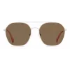 POLAROID Unisex PLD6172S10ASP Sunglasses - Black Frame Grey Lens 57mm