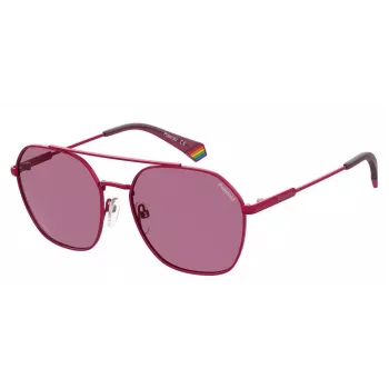 POLAROID Unisex PLD6172SQHO Sunglasses - Polarized UV400 Protection - Square Frame 57mm
